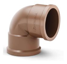 COTOVELO MARROM KRONA - 60MM X 90º