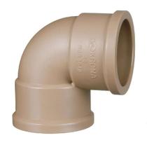 Cotovelo marrom lr krona - 3/4" x 90