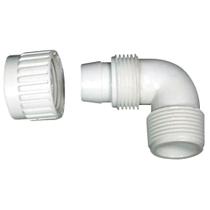 Cotovelo masculino de plástico Flair-It, tamanho 0,5"