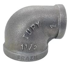 Cotovelo Metal Galvanizado Redução 1.1/2" X 1" Polegada Tupy Tupi Cotovelo Metal Galvanizado Redução 1.1/2" X 1" Polegada Tupy Tupi
