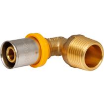 Cotovelo Multicamadas PEX GÁS 16mm x 1/2"