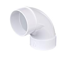 Cotovelo NDS PVC 90 com giro longo de 10 cm, cubo x cubo de 4 polegadas