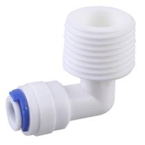 Cotovelo P/ filtro de Água Rosca 1/2 Engate Rápido 1/4