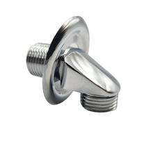 Cotovelo para Flexível Cromado 1/2" com Canopla - 0900739 Cotovelo para Flexível Cromado 1/2" com Canopla - 0900739