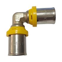 Cotovelo Para Gás Prensar 16mm X 16mm Tubo Pex Prensar Cotovelo Para Gás Prensar 16mm X 16mm Tubo Pex Prensar