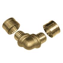 Cotovelo PEX Água 25x25mm Kit c/ 10 unid. Emmeti