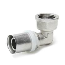 Cotovelo Pex Multicamadas 20x1/2 Fêmea União Conector Oferta