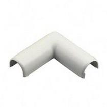 Cotovelo plano Wiremold C16 CordMate White