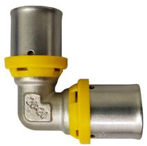 Cotovelo Prensar Gás 16MMX16MM Multicamada Sferagas Kit com 30 unidades