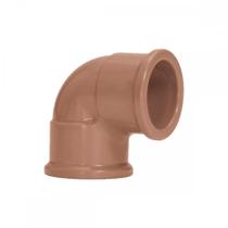 Cotovelo Soldavel PVC Liso Liso Amanco 25Mm X 90 - Kit C/50 PC