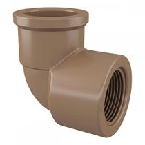 Cotovelo Tigre Lr 3/4 X 3/4 Marrom - Kit C/40 Unidades