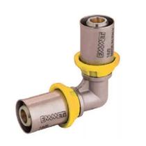 Cotovelo Tubo Gas Pex Joelho Prensar Emmeti 90 16mm