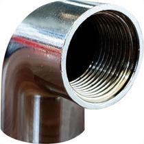 Cotovelo Zamac Garden 90X3/4'' Rosca Rosca Cromado 10894Cre Cotovelo Zamac Garden 90X3/4'' Rosca Rosca Cromado 10894Cre