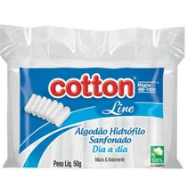 Cotton Line Algodão Hidrófilo Sanfonado 50g Cotton Line Algodão Hidrófilo Sanfonado 50g