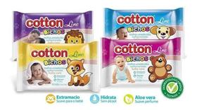 Cotton Line - Toalhas Umedecidas Bichos Cotton Line - Toalhas Umedecidas Bichos