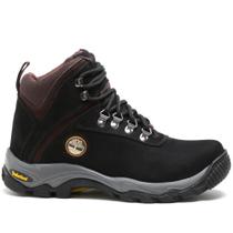 Coturno Adventure Confort Absoluto Hiking Black Brown