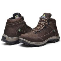 Coturno Adventure Couro Unissex Palmilha Gel Escalada Trilha Coturno Adventure Couro Unissex Palmilha Gel Escalada Trilha