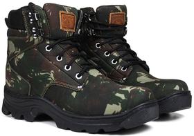 Coturno Adventure Lona Camuflada