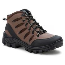 Coturno Adventure Masculino Bota Camurça Conforto Robusta