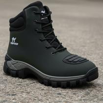 Coturno Adventure Masculino Militar Impermeável Tratorado Confortável Resistente
