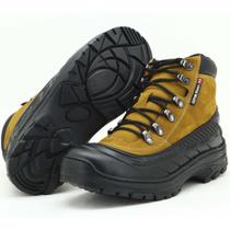 Coturno adventure trekking couro emborrachado 247 castor