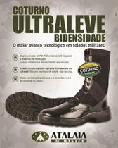 Coturno Atalaia Bidensidade Ultraleve Original Com Zíper
