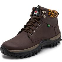 Coturno Bota Adventure Feminino Cano Curto Trilha Super Conforto - WGR Boots