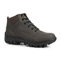 Coturno Bota Adventure Trilha West World Couro Legitimo Marrom