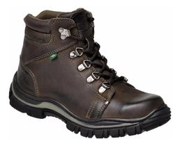 Coturno Bota Azimute Masculino Em Couro Adventure