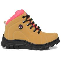 Coturno Bota Bootsland Adventure Trilha Feminino Top Econ!