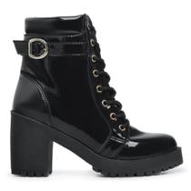 Coturno Bota Botinha Feminina Sola Trotorada Estilo Blogueira