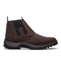 Coturno Bota Botinha Masculina Texana Calce Facil Rodeio