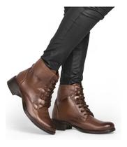 Coturno Bota Feminino Botinha Cano Curto Casual Confortável