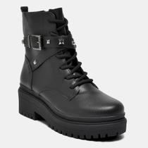 Coturno Bota Feminino Via Marte Tratorado Confortável Casual Cor:PretoTamanho:39 Coturno Bota Feminino Via Marte Tratorado Confortável Casual Cor:PretoTamanho:39