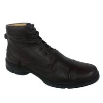 Coturno Bota Masculina Conforto em Couro Anatomic Gel 7896