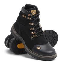 Coturno Bota Masculina Em Couro Motoqueiro (JO2189)