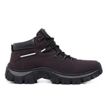 Coturno Bota Masculino Adventure Costurado Trecking Trilha
