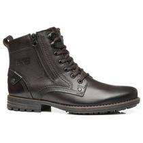 Coturno Bota Masculino Pegada Couro Tratorado 180745 Coturno Bota Masculino Pegada Couro Tratorado 180745