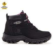 Coturno Bota Palmilha Gel Com C A Trabalho Reforçada Segurança Coturno Bota Palmilha Gel Com C A Trabalho Reforçada Segurança