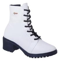 Coturno Botas Djean Cano Alto Feminino Sola Tratorada Coturno Botas Djean Cano Alto Feminino Sola Tratorada