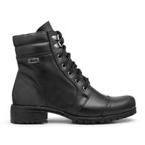 Coturno Botinha Feminino Rock Blogueira Leve e Confortavel REF 600