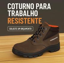 Coturno C/ Cadarco Nobuck Marrom N40 33102 Coturno C/ Cadarco Nobuck Marrom N40 33102