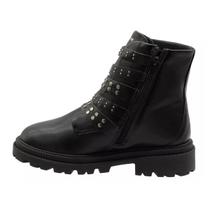 Coturno Cano Curto Feminino Ramarim - Preto Coturno Cano Curto Feminino Ramarim - Preto