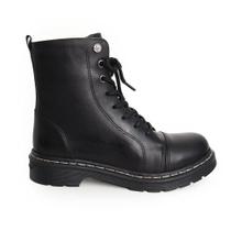 Coturno cano médio cravo & canela couro