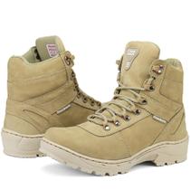Coturno Cano Médio Resistente Vigilante Exercito Bota Tatica