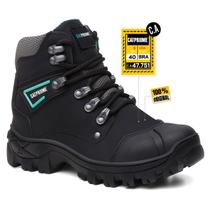 Coturno Cano Médio Sola Tratorada CAT PRIME Café Preto/verde Coturno Cano Médio Sola Tratorada CAT PRIME Café Preto/verde