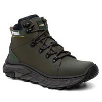 Coturno CATPRIIME de Couro com CA - Verde Oliva - Solado Antiderrapante