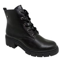 Coturno Com Cadarço Ramarim 2311121 Preto