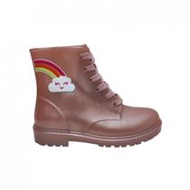 Coturno Com Glitter Infantil Menina Molekinha 2176207 Coturno Com Glitter Infantil Menina Molekinha 2176207