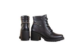 Coturno Comfortflex Salto Amarril Tiras de Glitter Ref 24-77304